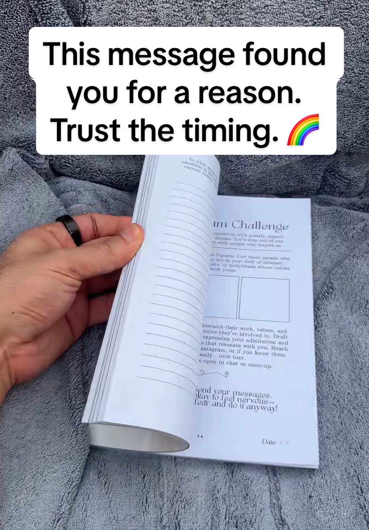 🌟 Just a gentle reminder… The universe is not against you. It’s rearranging everything to work for you. Even the delays. Even the detours. Even the moments that feel like nothing is happening. ✨ What if this moment is actually divine preparation? ✨ What if you’re not off track—you’re being aligned? You don’t have to chase. You don’t have to hustle yourself into burnout. You just have to believe again. And begin. This is the kind of energy we’re cultivating inside the Miracle Journal— Not just positive thinking… But deep inner remembering of your truth, your worth, and your future. 📓 Ready to realign with the version of you that receives with ease? You can grab your copy in the TikTok Shop (in USA only for now) if it’s still in stock. This message found you for a reason. Trust the timing. 🌈