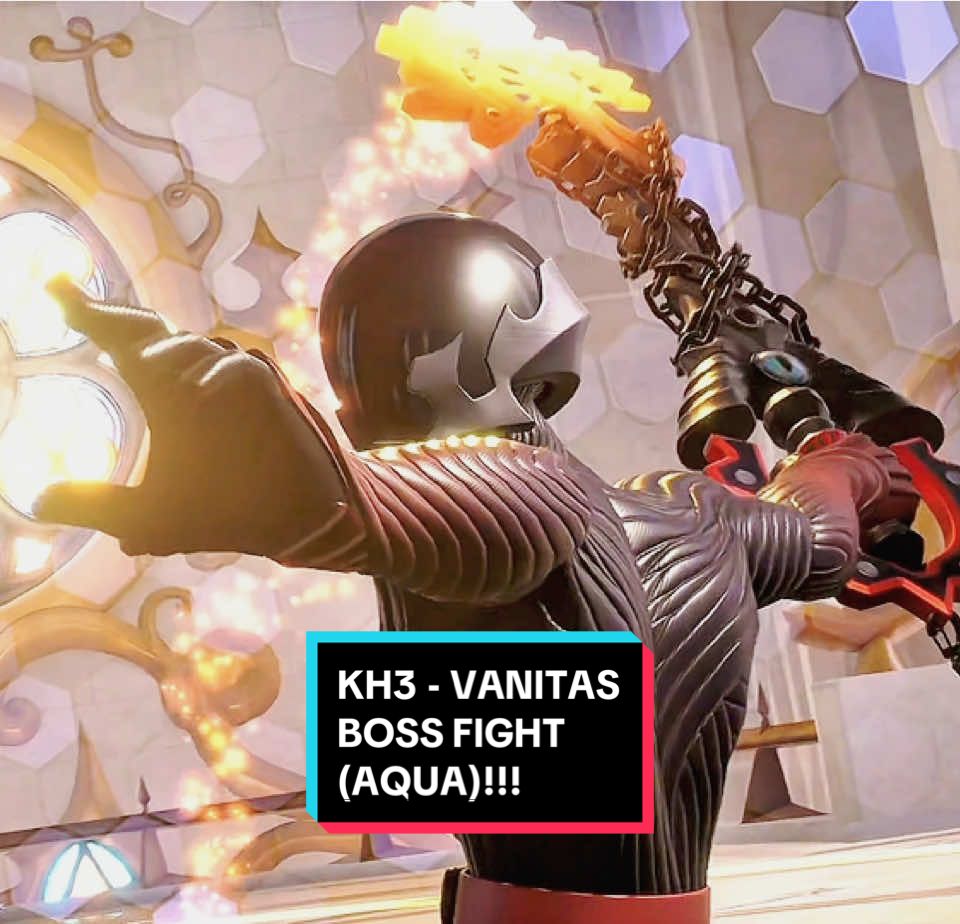 I thought I missed for the last attack (I almost did a no hit run too lol) 😅 #boss #keyblade #kingdomhearts #squareenix #disney 