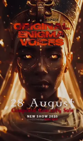 ✨ VILNIUS! ✨ On August 28, the magic of ENIGMA returns! 🎶 Original Enigma Voices will perform all the greatest hits of ENIGMA in a powerful and immersive live show. 🕯️ Let yourself be carried away by the mysterious sounds, the unforgettable atmosphere.  📍 Vilnius, Lithuania 📅 August 28 🎟️ Tickets are going fast — join us for a night like no other! #OriginalEnigmaVoices #EnigmaLive #Vilnius2025 #EnigmaVibes #MysticSound #AmbientVibes #SpiritualMusic #MusicThatHeals #EnigmaFans #TikTokLithuania #ConcertTok #VilniusEvents #28August #SoundJourney #AtmosphericMusic #EmotionalSound #TikTokConcert #ChillMusic #EpicMusicVibes #tiktokmusic