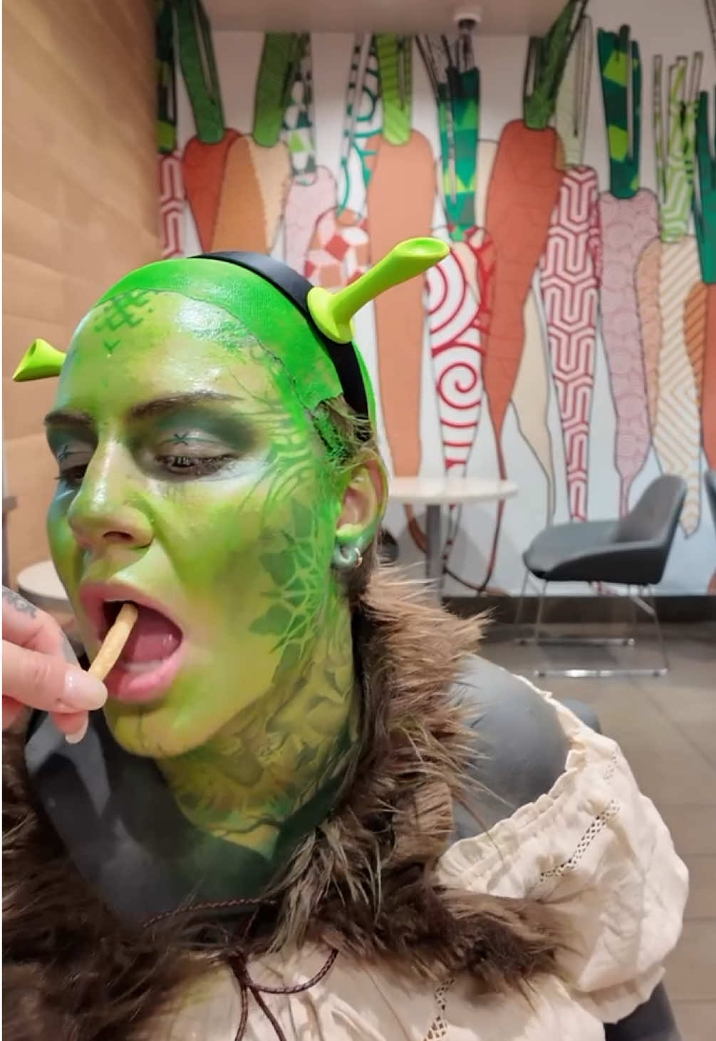 mmm, cherry flavored 😜 @Sarah eliz @Avalon Mira #shrek #doris #lordfarquaad 