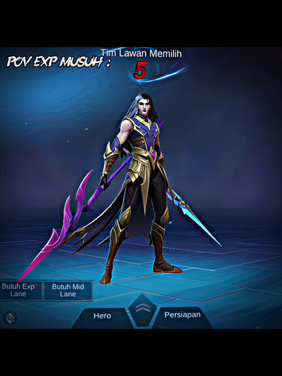 Exp musuh : ☠️💪😎 Exp Tim :🗿😹😂 #ashuratiktok #mobilelegends #MLBB #MLBBMysticMeow 