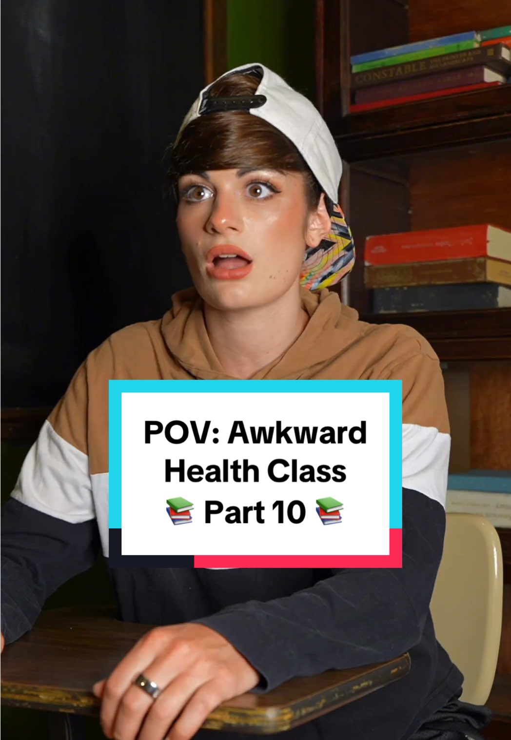 POV: Awkward Health Class. Part 10. #pov #funny #comedy #skit #school 