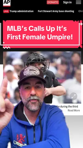And you thought umpires were stubborn before?!?!#MLB #femaleumpire #umpire #greenscreen 