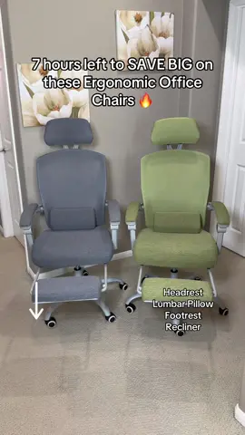 RUN‼️ this Ergonomic office chair is selling out quick! 🔥 #ergonomicchair #officechair #gamingchair #chair #tiktokshopbacktoschool #backtoschool #tiktokshopcreatorpicks 