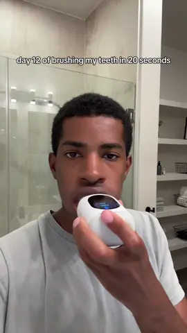 day 12 of using the adhd toothbrush
