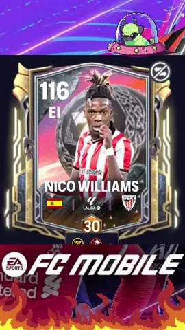 🔥NICO WILLIAMS 111-116🔥#fcmobile25 #fcmobileragnarok2 #easportsfc #fypシ゚viral🖤tiktok #fcmobile #losmejoresdelmundo #fcmobilelatam #tik_tok #tiktokviral #viral_video #viralvideotiktok #virale #fypシ゚ #ragnarok 