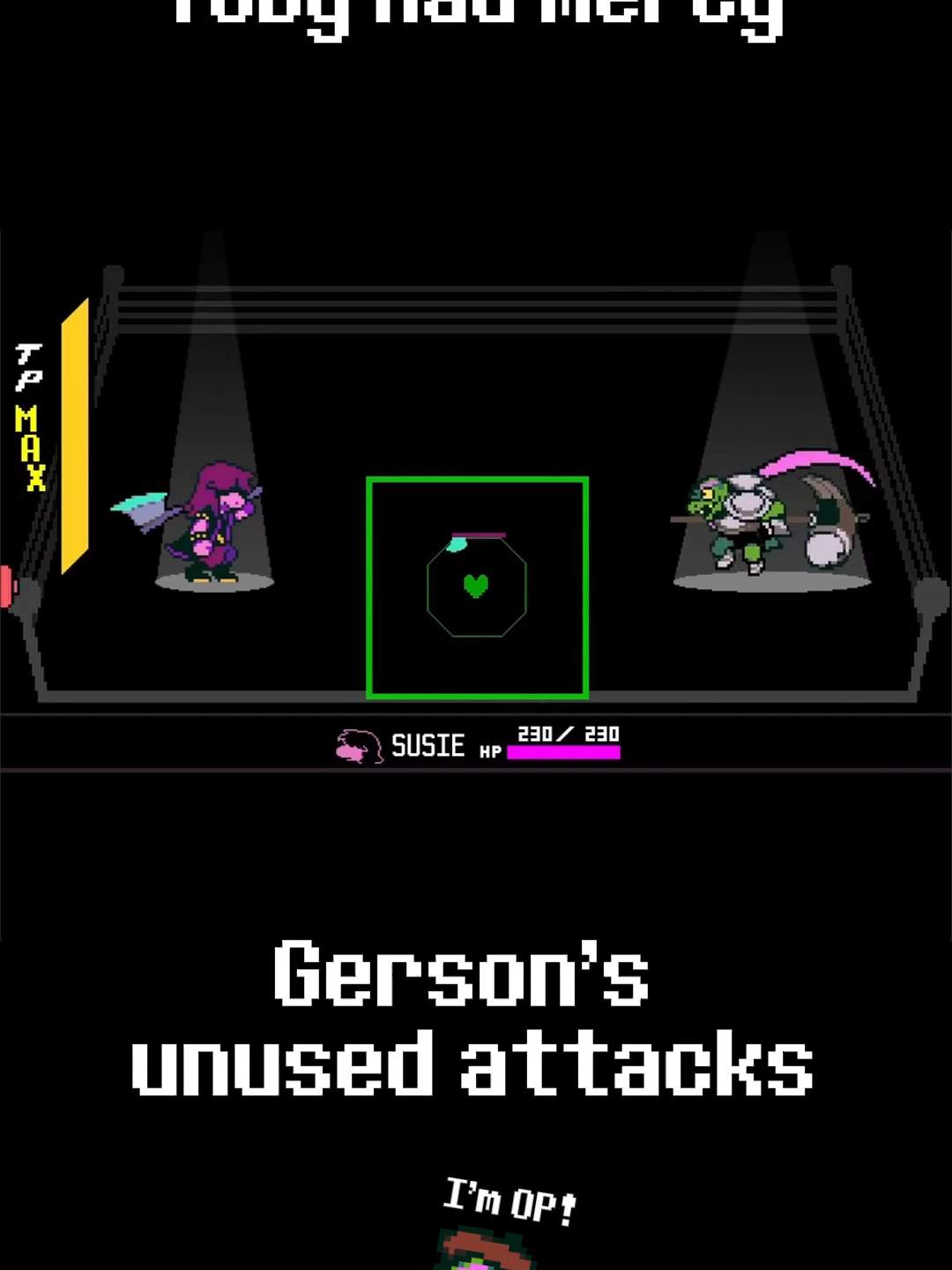 being old is OP #deltarune #deltarunegerson #gersonboom #memes #deltarunememes #deltarune #deltarunechapter4 #deltarunechapter3 #undertale #tobyfox #undyne