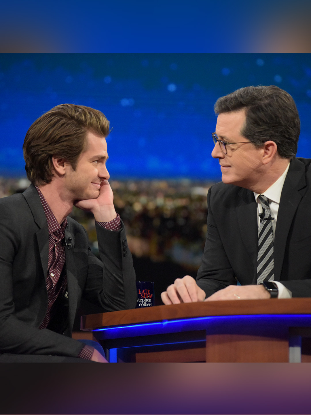 Sending birthday kisses to our very gentle lover, Andrew Garfield! #Colbert #AndrewGarfield #HBD