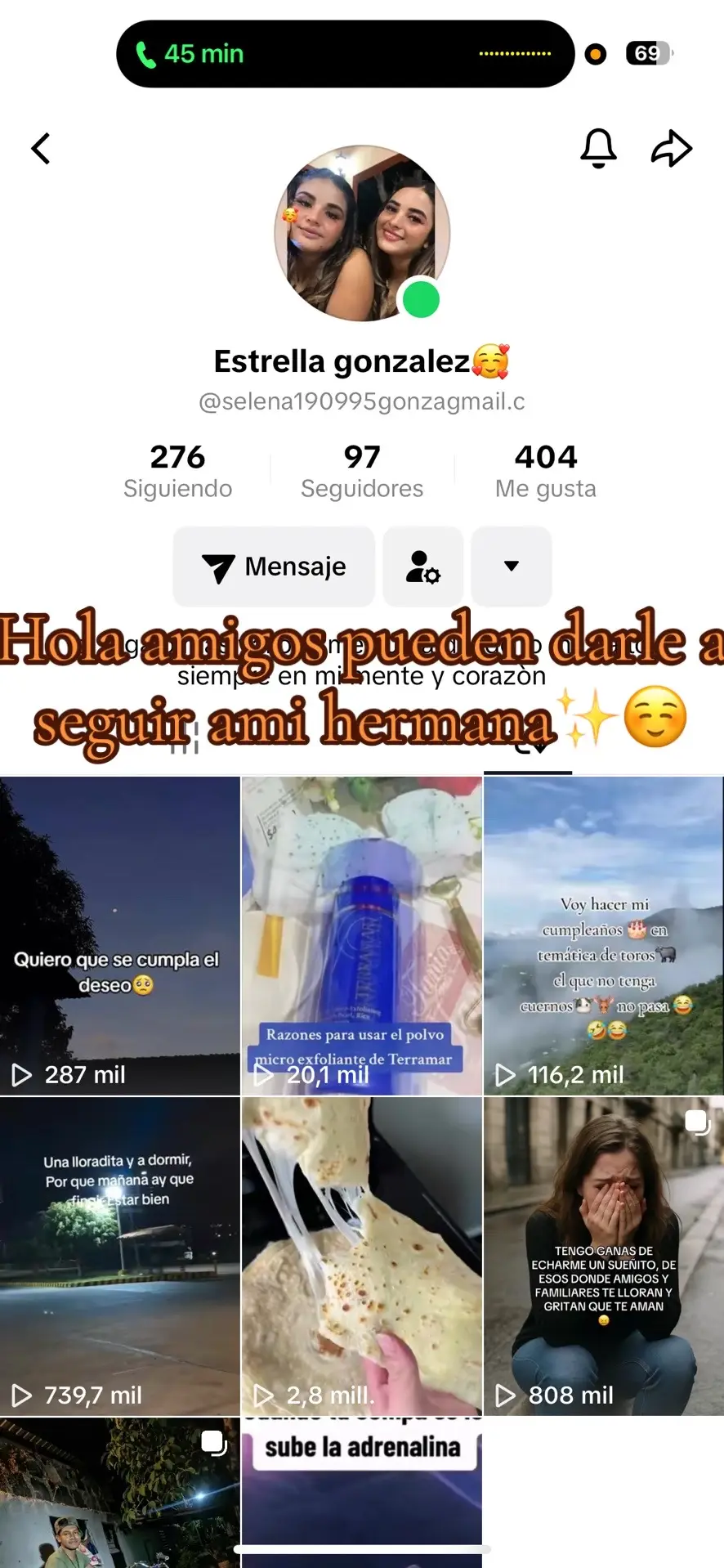 @Estrella gonzalez🥰  #seguir #sigueme #viraltiktok #apoyo 
