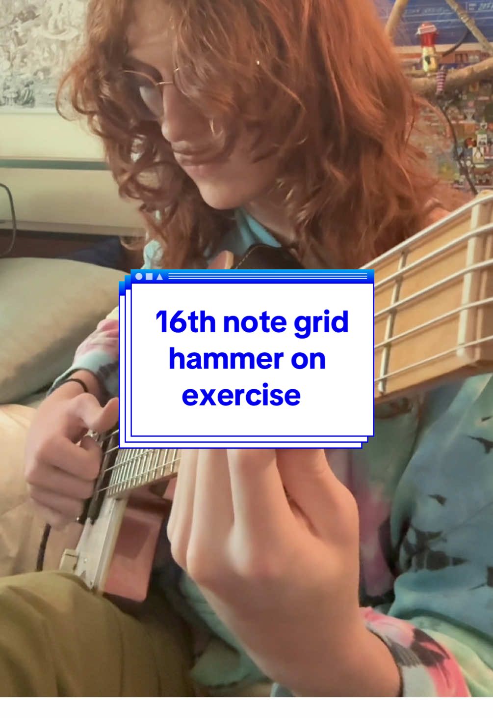 gridding is always the first concept i show to students who are trying to get a stronger sense of rhythm/develop accurate note placement. the idea itself is very simple and relatively easy to execute, but depending on the physical technique you layer onto the grid, it could get very difficult. this is being used as a slap bass exercise for right now, but realize you can apply this concept to endless other techniques.  #bass #guitar #musictheory