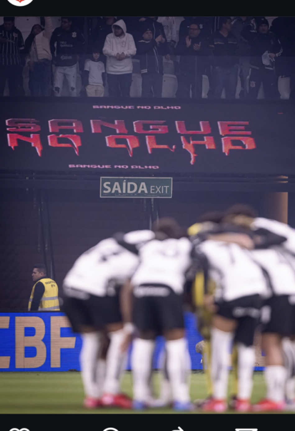 sangue no olho! #fyp #corinthians #sccp 