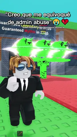 EL ADMIN ABUSE SE SALIÓ UN POCO DE CONTROL 😭💔 #roblox #robloxmemes #stealabrainrot 