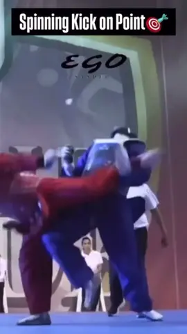 He’s strength, he’s grace, he’s kicking a man in the face #mma #taekwondo #martialarts #spinningbackkick #fighting