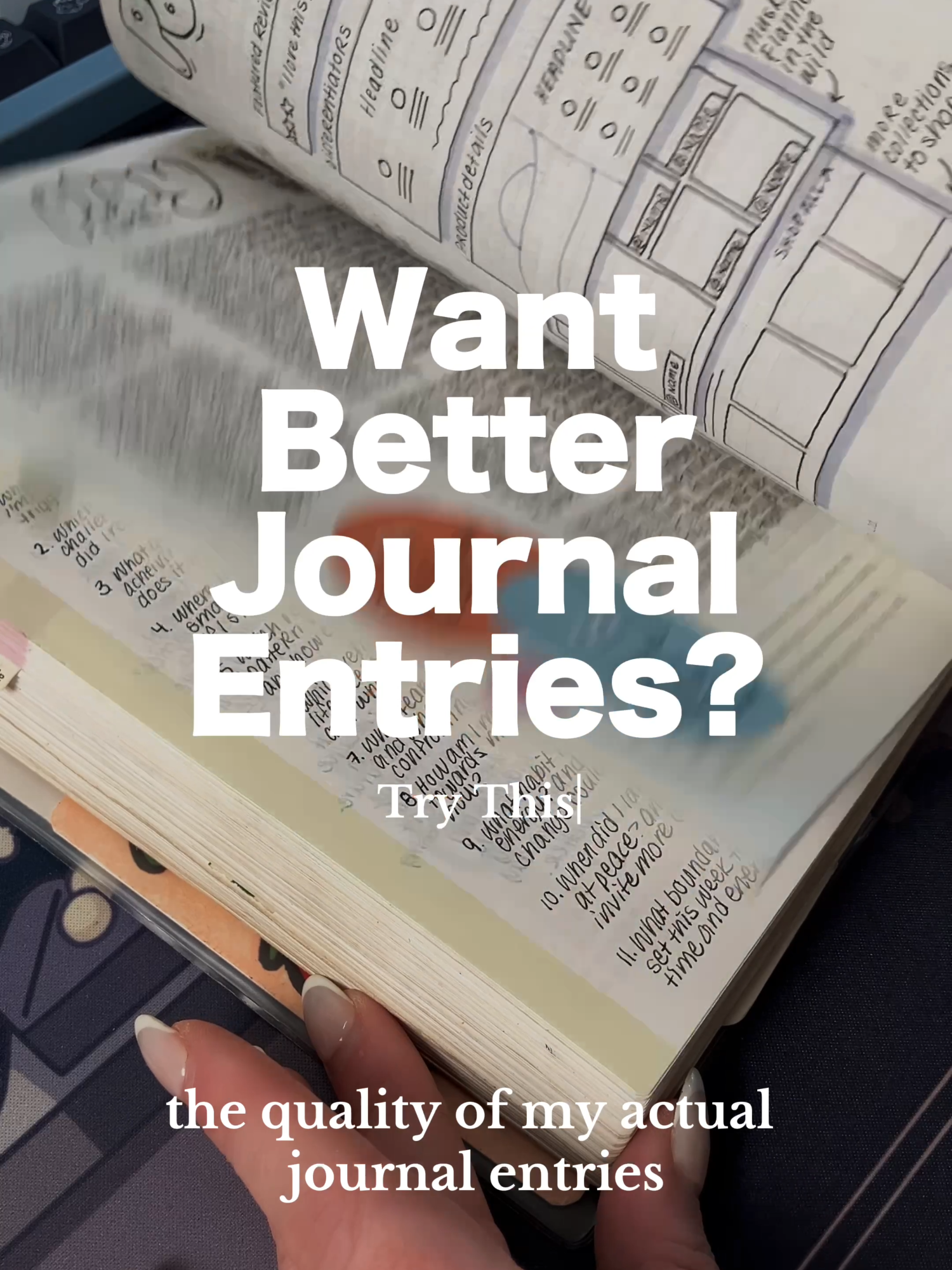 Steal this hack if your journal sounds like it was written by 12 year old you. #journalhack #feelingswheel #emotionalregulation #journalingprompts #mentalhealthtools #stationeryaddict #writingtherapy #journalwithme #hobonichicousin #journaling