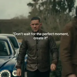 “Don’t wait for the perfect moment, create it.” #tomhardy #mobland #motivation #xybca #fyp 