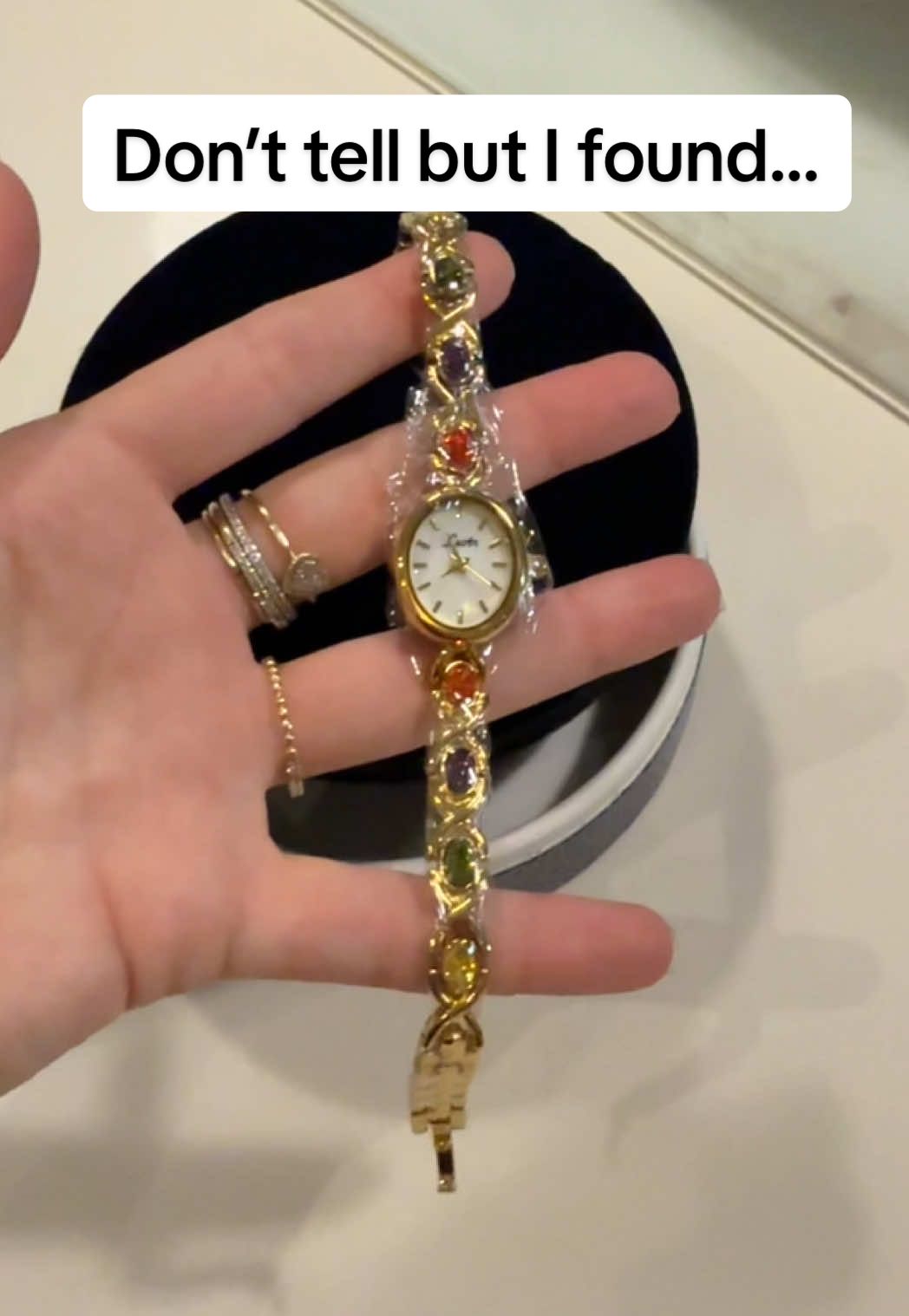 This watch is stunning. Linking it here if you want to snag it before it sells out #bracelet #watch #jewlery 