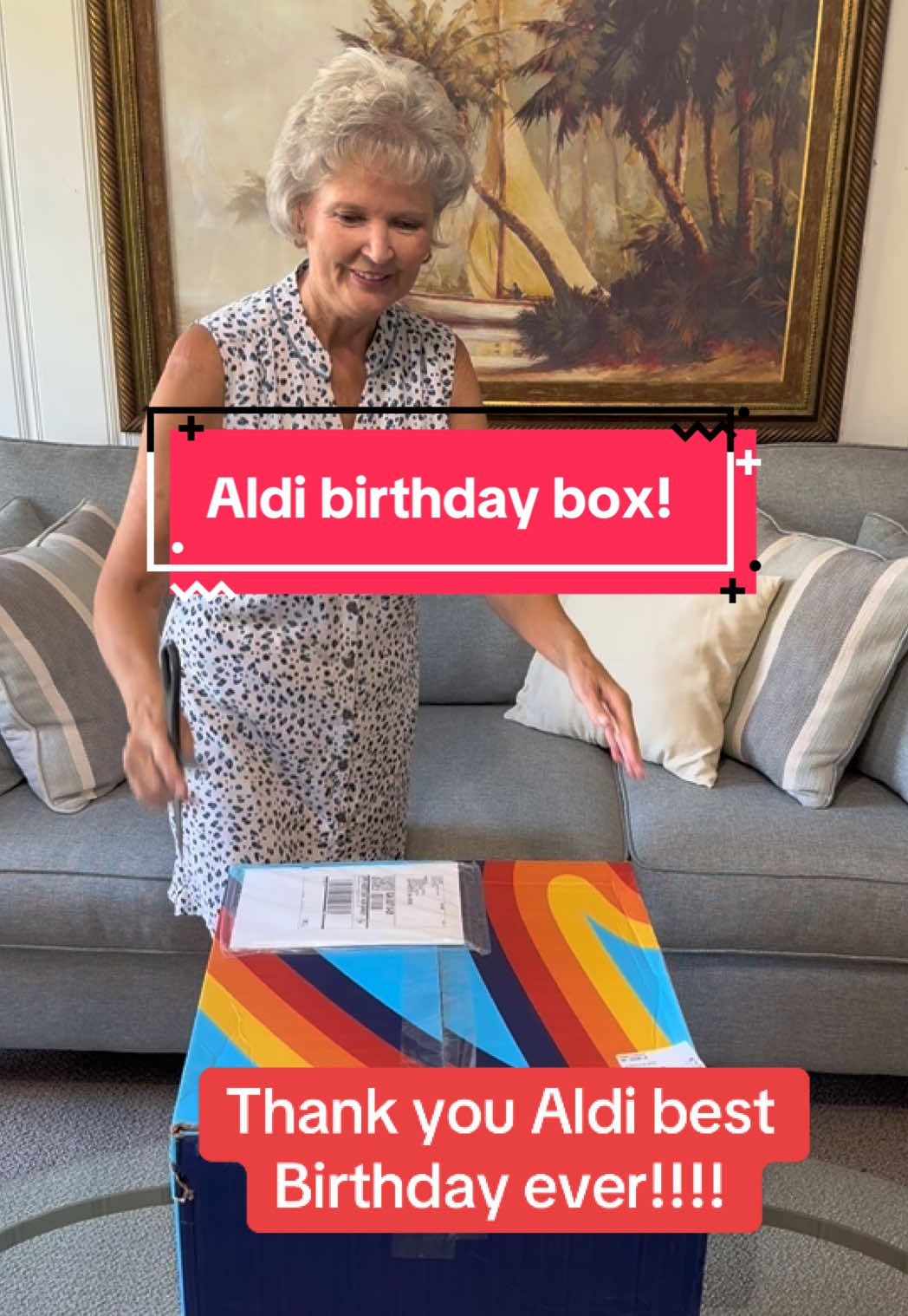 Thank Aldi for making my Birthday brighter❤️❤️❤️❤️#SnackTime #aldi @ALDI USA #thankyou #happybirthdaytome #fyp #fypシ #aldihaul #aldifinds 