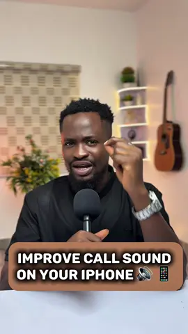 This will improve your call audio quality  #viralvideos #iphonetricks #iphone #ios18 #android #ozonetrix #techtok #Tech #fyp #foryou #foryoupage