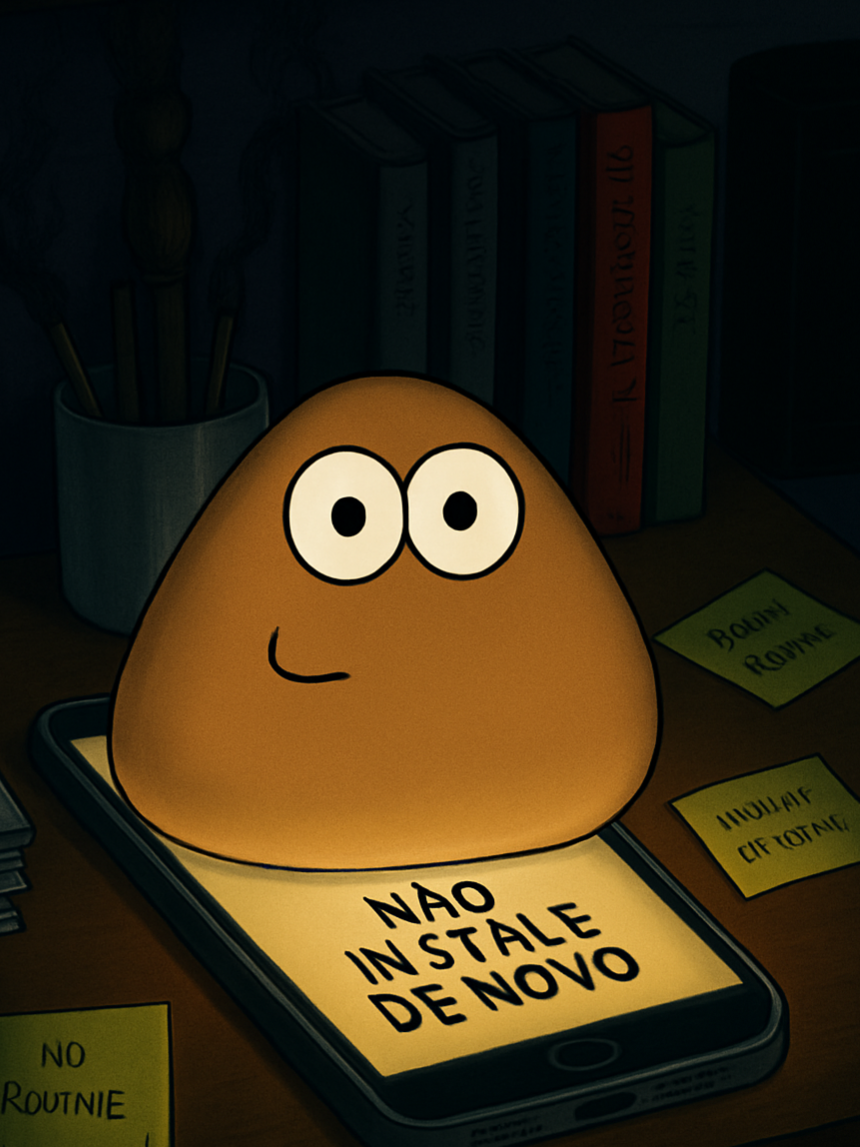 pov: voce ta terminando comigo mas eu sou o Pou resucitou um antigo jogo cercado por lendas obsucuras. #curiosidades #fatoscuriosos #historias