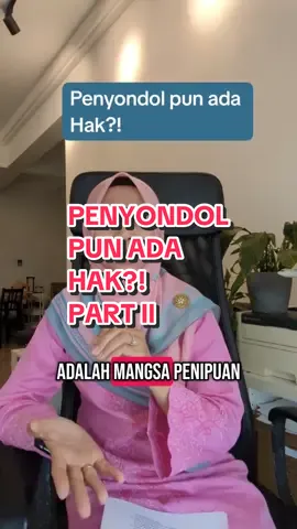 Replying to @juicemakeover  Part II: Tiada niat merampas, malahan di tipu oleh orang yg dia percaya dan cintai. #peguamshahalam #peguamselangor 