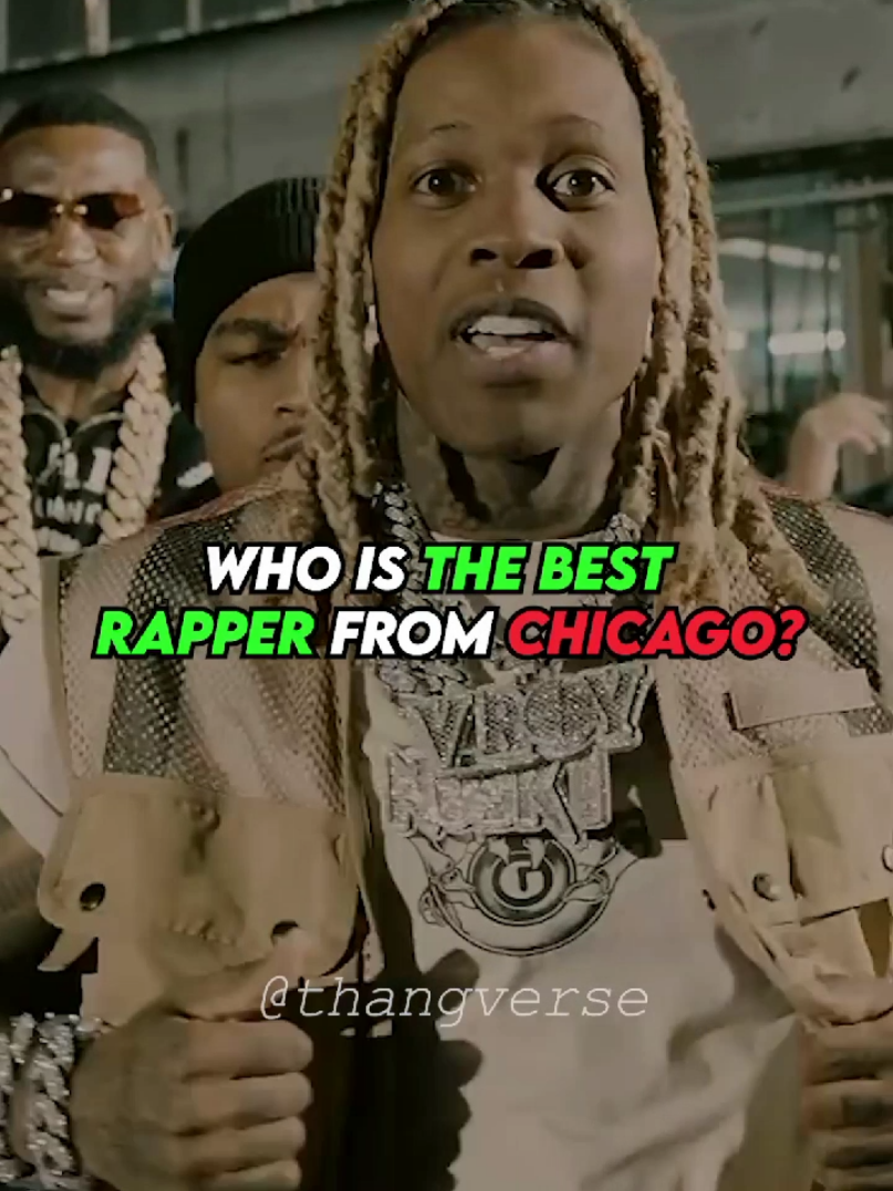 Who is the best rapper from Chicago? #chicago #kingvon #lildurk #juicewrld #rap #hiphop 