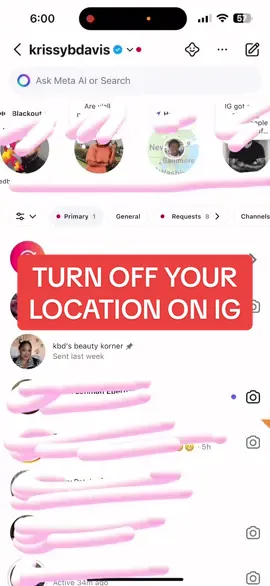 ‼️PLEASE SHARE‼️ Yall better make sure you turn off your location in settings. Mine was automatically set to ‘while using’ and people could see my location. There is NO NEED for Instagram to blast yo ur location like that. Be safe out there!  #instagram #instagramfeatures #igfeatures #instagramsafety #socialmediasafety #besafe 