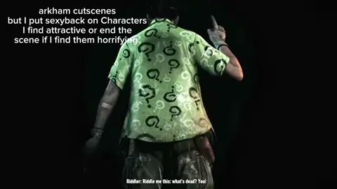 guys i think I like riddler #batman #batmanarkhamknight #arkham #arkhamcity #arkhamasylum #riddler #killercroc #deathstroke #poisonivy #joker #dc #fyp #viral #xyzbca 