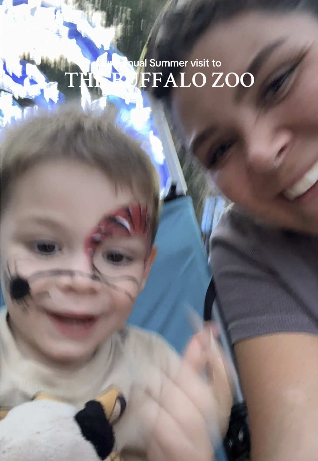 This was definitely our best visit yet! And we added a third cousin to the mix! Next year we will have another with us ❤️🐯🦍 #buffalozoo #zoomagination #cousintime #summerfun