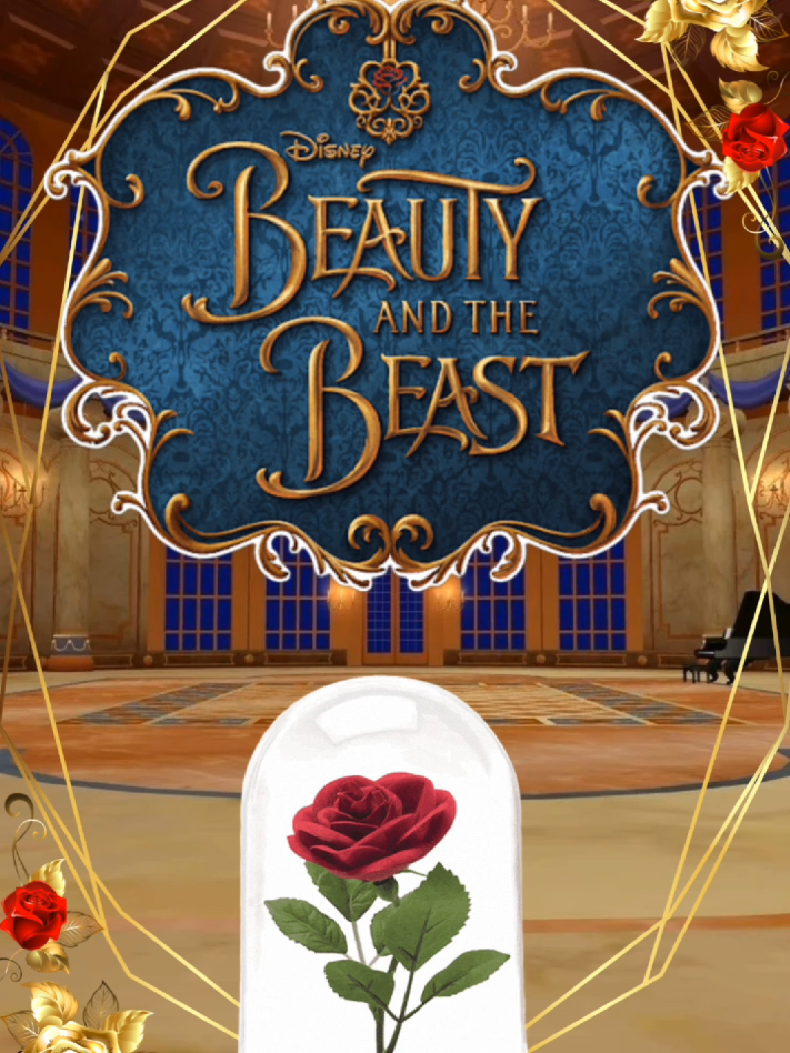 INVITACIÓN DE LA BELLA Y LA BESTIA 👑 Consúltanos al DM 💌💖 #invitacionesdigitales #digitalmarketing #disney #bella 