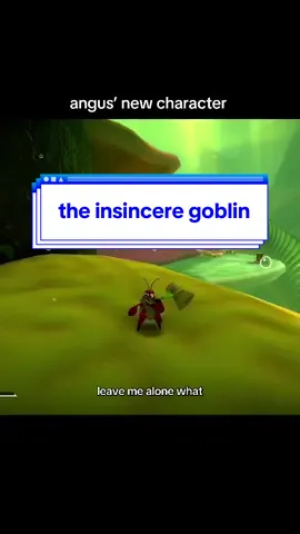 the insincerely sincere goblin, Todd ♥️ #anothercrabstreasure #silly #goblin #character #squibquib #fyp 