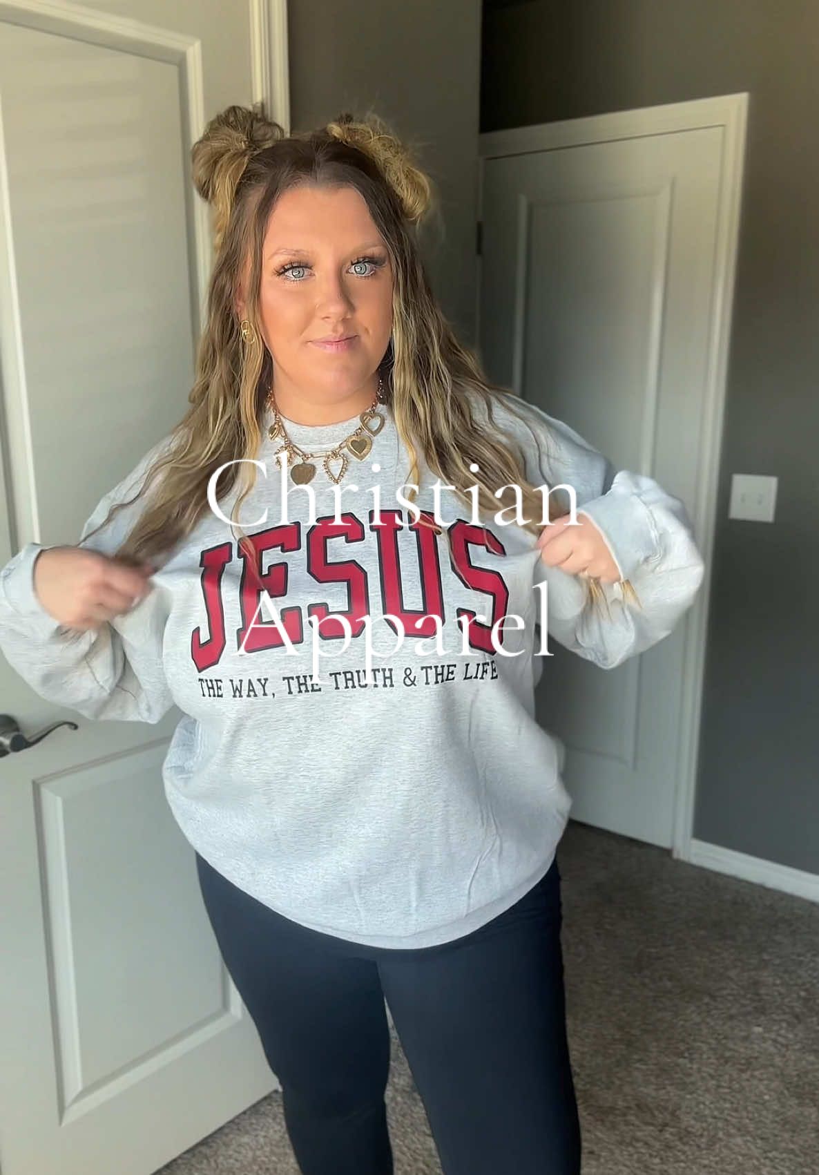 My favorite Christian sweatshirt  #christianapparel #christian #sweatshirt #oversizedsweatshirt 