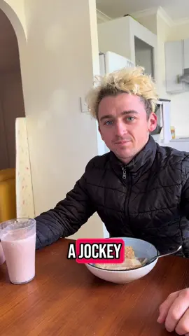 What I eat in a day of a jockey!! And before people come at me in the comments, I’m not on a diet #tywheeler #jockey #whatieatinaday #food #muckbang #apprenticejockey #apprenticeship #horseboy #equestrian #racehorsesoftiktok #raceday #racingindustry #horsetrainer #stablehand #workrider #horses #trackworkrider #racehorses 