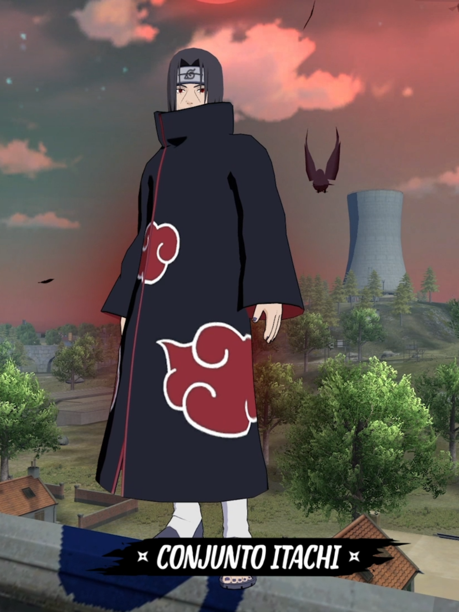 🔥 Itachi Uchiha entrou na batalha a partir de 30 de julho! Mostre todo o seu poder com o estilo do Itachi e domine tudo com: Conjunto Itachi, Mudança de Visual do Itachi, Animação de Chegada: Jutsu dos Mil Corvos Dispersos, Planador: Susano'o do Itachi, Emote: Gesto Final, skin de paraquedas e de moto!  ✨ Fique atento — recompensas surpresa estão a caminho! 🌀 #FreeFire #FFxNARUTOSHIPPUDEN #Naruto #NarutoShippuden #Itachi