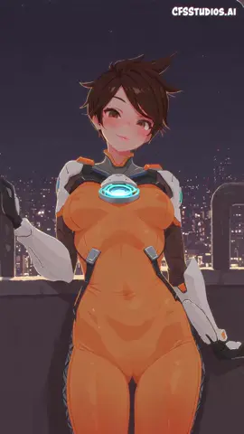 Tracer Dance Dance Credit: @babebellalynnx #Tracer #overwatch #anime #Animation #CFSStudios