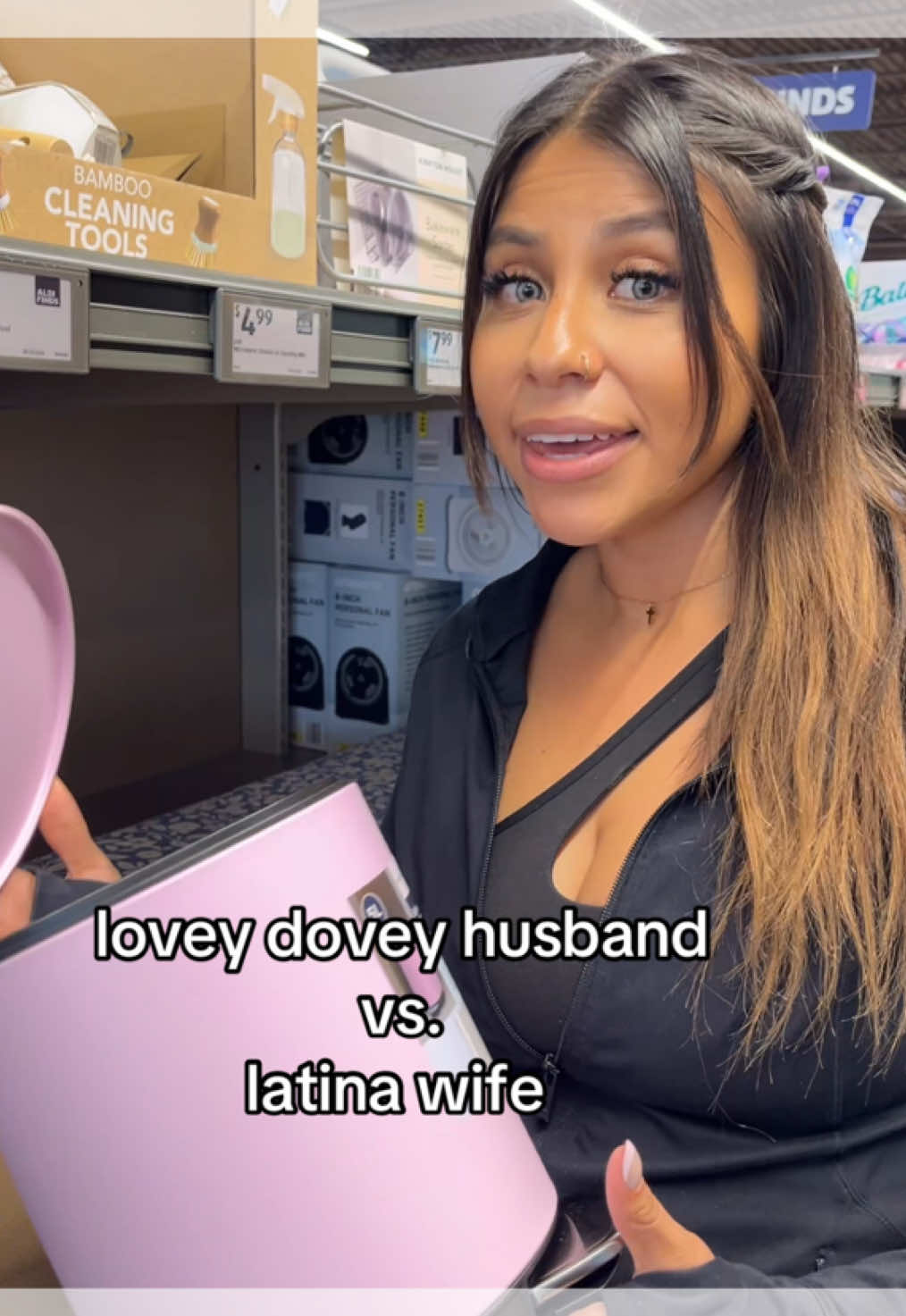 he knew what he signed up for 😌 #husbandwife #latina #funny #relatable #fyp @ALDI USA 