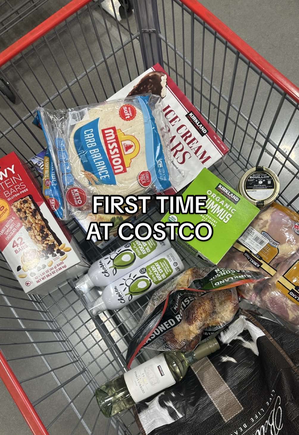 I know I know.. my first time at Costco as an adult! This is what we got + spent as a DINK household of 2 🛒 #fyp #dink #costco #costcofinds #frugalliving #realisticlifestyle #budget 