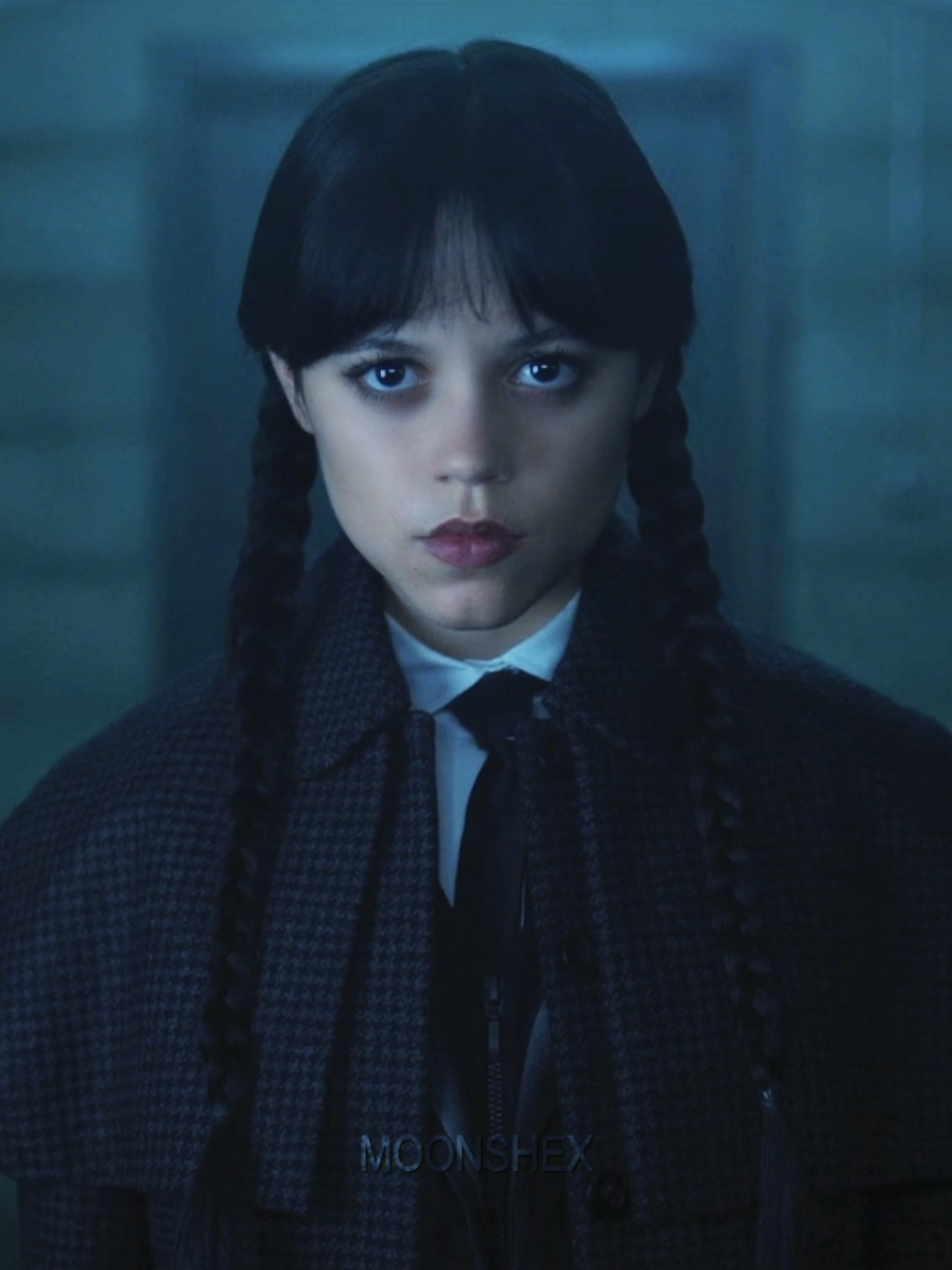 Hunter said in a recent interview that in this scene Tyler was trying to flirt with Wednesday and get on her nerves.🖤 #weyler #merlina #tylergalpin #wednesdayaddams #wednesday 
