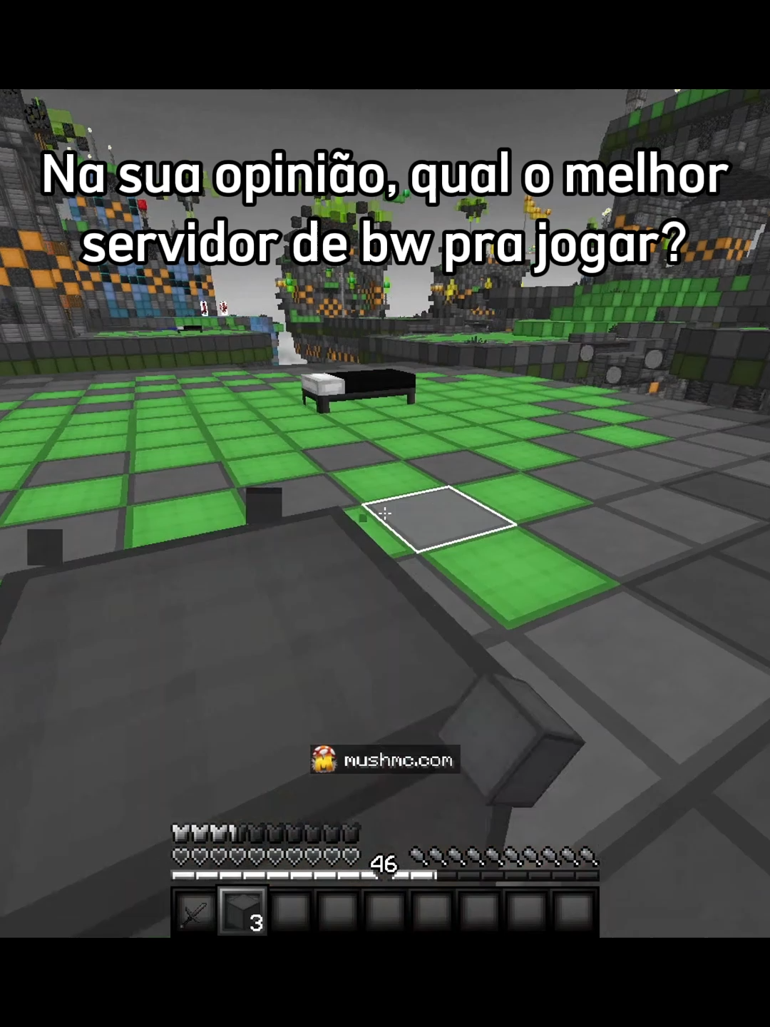 Mush, todos concordamos? | mushmc.com | ib: @xiterbw | #Minecraft #bedwars #humor #mush