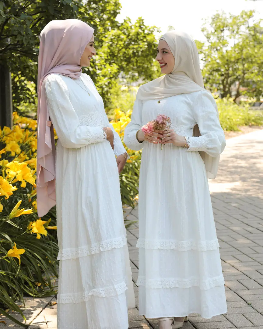 The dress that feels like sunshine.☁️ The Nur Linen Maxi Dress is what effortless summer elegance looks like. With delicate details, breathable fabric, and a silhouette that flatters in every setting—this one’s made for moments that matter. 🛍️ Shop yours before it's gone: www.niswafashion.com #NiswaFashion #LinenDress #SummerModesty #ModestFashion #NurLinenMaxi #ModestStyle #MatchingLooks #MuslimahStyle #SummerWardrobe #ElevatedModesty