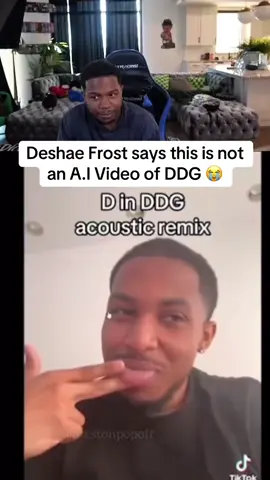 Deshae Frost says this is not an A.I Video of DDG 😭 #deshaefrost #ddg #fyp #viral 