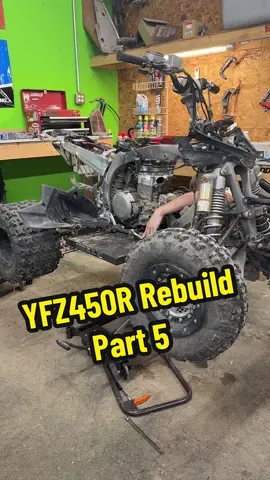 Yamaha YFZ450R Rebuild Part 5 #yamaha #yfz450r #blucru #ASMR #savesportquads #137motorsports  