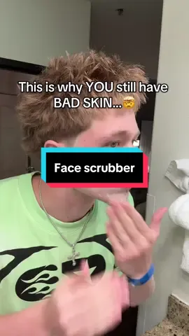 THIS is how you clear up your skin! #skincare #clearskin #skincareroutine #facescrub 