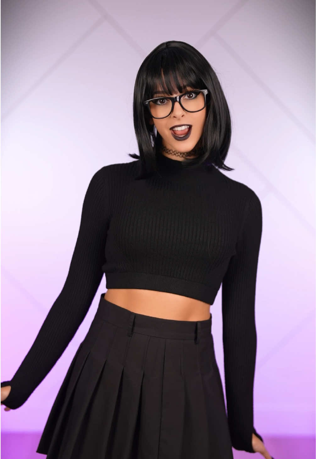 emo velma 🖤 #foryou #fyp #trending #viral #emo #velma #scoobydoo #cosplay 