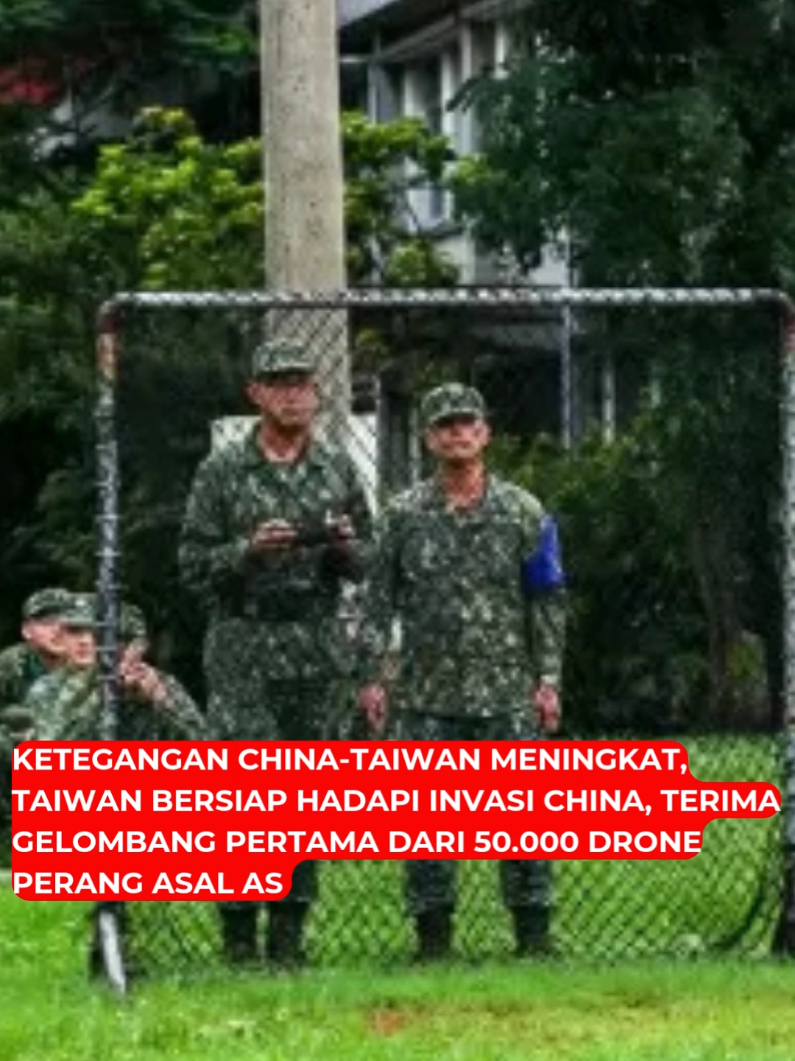 Ketegangan China-Taiwan Meningkat, Taiwan Bersiap Hadapi Invasi China, Terima Gelombang Pertama dari 50.000 Drone perang asal AS  Taiwan menerima gelombang pertama drone serang Altius-600M AS. Itu ditegaskan Menteri Pertahanan Taiwan, Wellington Koo.  Kementerian Pertahanan Taiwan mengatakan Wellington bertemu dengan Palmer Luckey, pendiri Anduril Industries, yang memproduksi drone tersebut, dan berterima kasih kepadanya atas pengiriman gelombang pertama tersebut. 