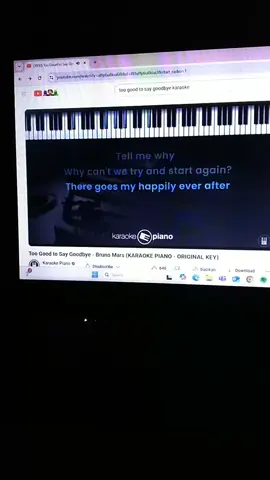Too Good To Say Goodbye cover  #toogoodtosaygoodbye #brunomars #cover #coversong #karaoketiktok #karaokechallenge #fyp #fypage #viral #rose #blackpink 