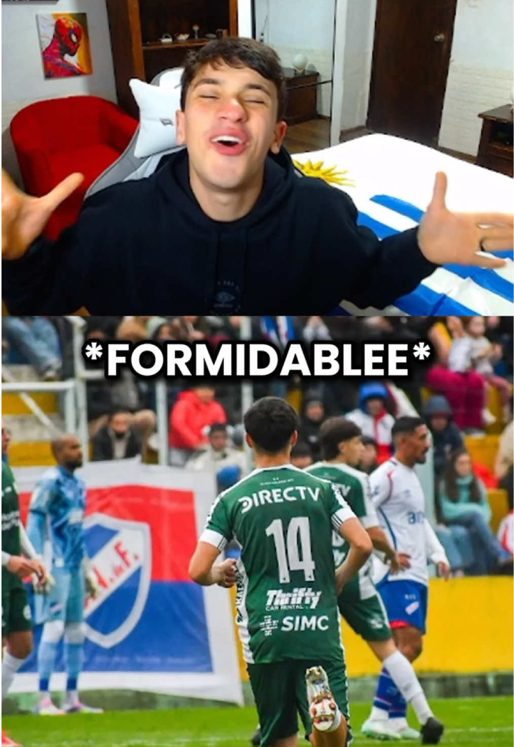 FORMIDABLEEE ⚽️👋 #uruguay #argentina #futbolargentino #futboluruguayo #futbolista 