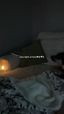 It’s feeling like fall already🧸🍂 #cozy #rainynight #falltok #cozynightin #fyp 