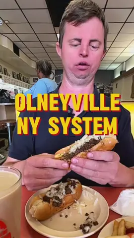 Only in Rhode Island can you get a hot wiener called the ‘Weenie Special’…and wash it down with coffee milk. Let’s try it! #OlneyvilleNYSystem #RhodeIslandEats #HotWieners #CoffeeMilk #FoodieFinds #DrHoby #tiktokpartner 