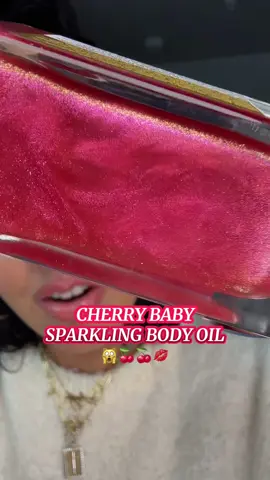 @Truly Beauty LOVE THIS for the collection 🥹💋❤️ #sparklingbodyoil #cherrybabytruly #cherrybabybodyoil #bodyoil #trulybeauty #trulybeautyproducts 