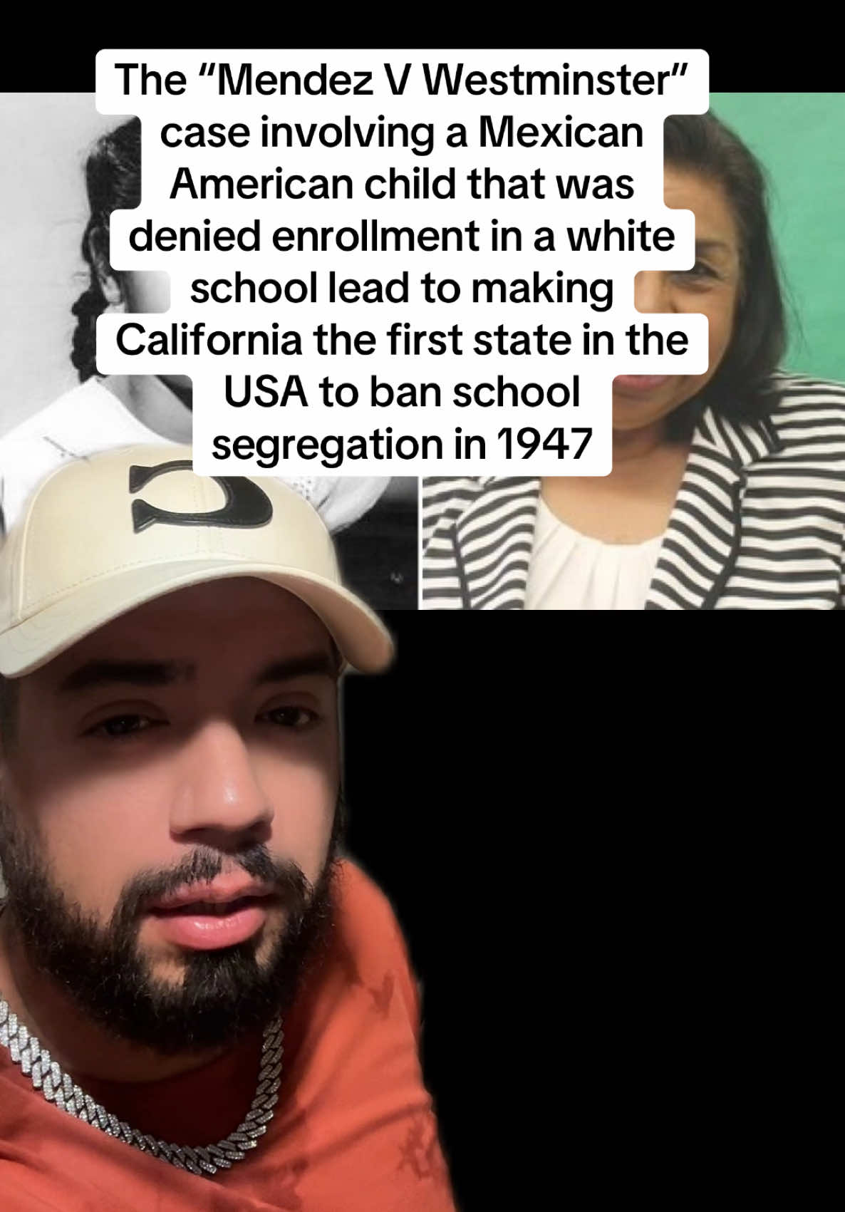 Mexican American Sylvia Mendez and her family sued California over discrimination for not allowing her to attend an all “white school” in 1943. Sylvia is 89 years old and lives in California where she has been an advocate for human rights. #mexican #mexicanamerican #latinohistory #historytok #mexicanhistory #fypシ #greenscreen #chicanohistory #fyp #forgotten #mexicantiktok #latinas #latina #latinostiktok #latino #americanhistory #history #parati #mexicanlife #civilrightsmovement #civilrights #american #latinotiktok #eastlosangeles #california #califas #californiacheck #losangeles #fypp #californialove #paratii #fypシ゚viral 